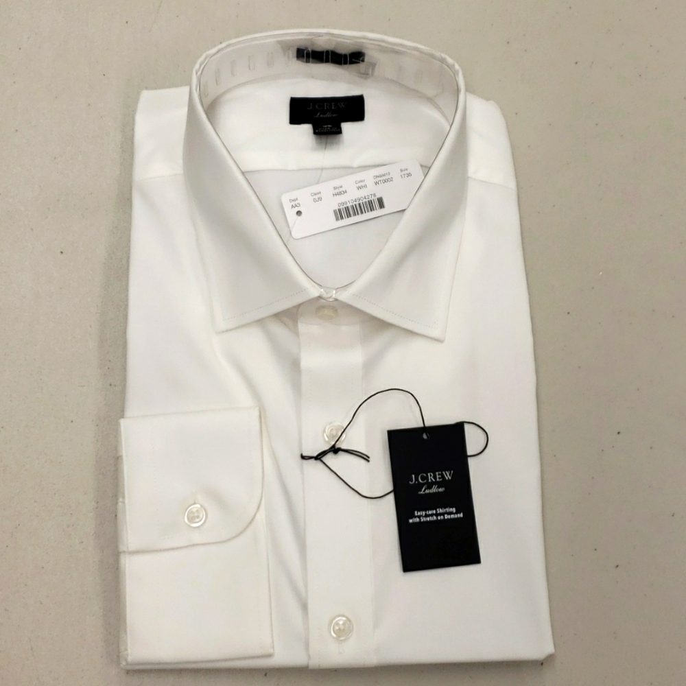 J.Crew White Button Down Shirt